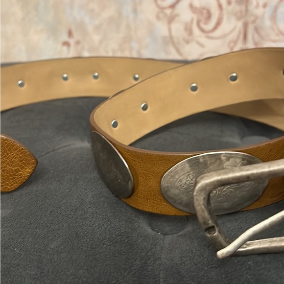 Women's Streets Ahead Genuine Leather Belt Sz L - Picture 5 of 7